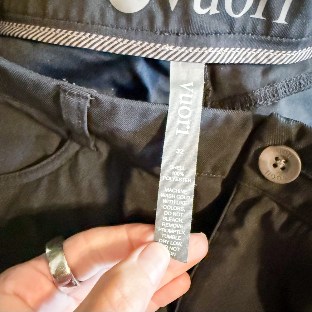 Vuori Meta Pant Athletic Slim Fit 25” Black Size 32 - Picture 6 of 9